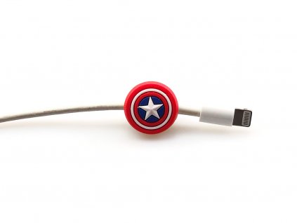 Krytka kabelu s motivem Captain America