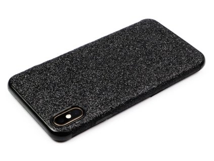 Třpytkový kryt pro iPhone XS Max Černý