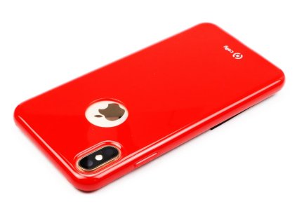 TPU pouzdro CELLY Gelskin pro Apple iPhone XS Max, červené