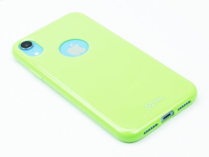 TPU pouzdro CELLY Gelskin pro Apple iPhone XR, limetkové