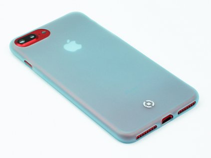 Ultra tenké TPU pouzdro CELLY Frost pro Apple iPhone 7 Plus,8 Plus, 0,29 mm, modré
