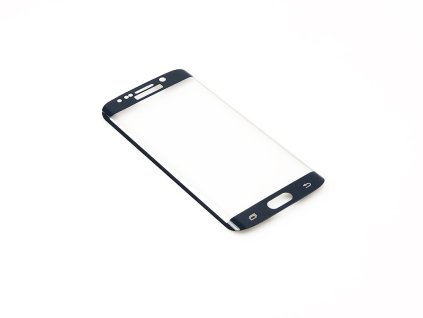 Zaoblené Tvrzené sklo Samsung Galaxy S6 Edge Černé