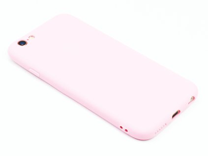 TPU Gumový kryt pro iPhone 6,6s Růžový 1