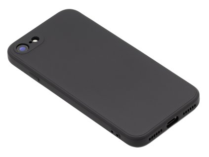 Silikonový kryt na iPhone 7,8 a SE 2020 2022 Černý