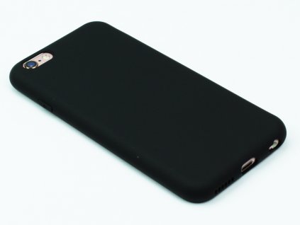 Silikonový kryt na iPhone 6,6s Černý