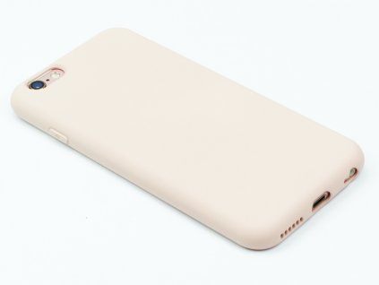 Silikonový kryt na iPhone 6,6s Béžový
