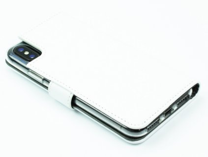 Pouzdro typu kniha CELLY pro Apple iPhone X, iPhone XS, bílé