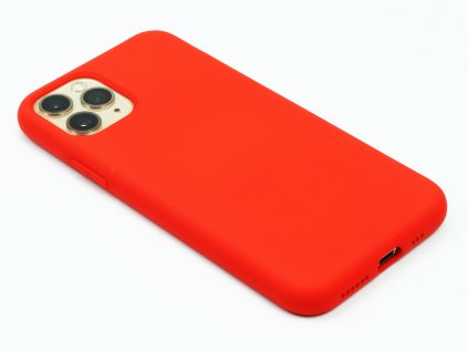 Silikonový kryt na iPhone 11 Červený 1