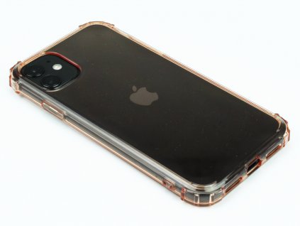 Gumový obal s vyztuženými hranami na iPhone 11 Zlatý 1