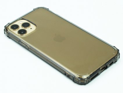 Gumový obal s vyztuženými hranami na iPhone 11 Pro Černý 1