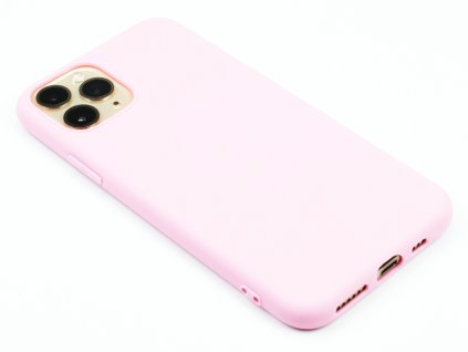 TPU Gumový kryt pro iPhone 11 Pro Růžový 1