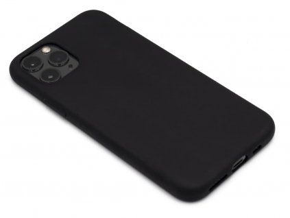 TPU gumové kryty na iPhone 11 Pro Černý 1