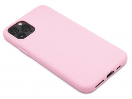 TPU gumové kryty na iPhone 11 Pro Růžový 1
