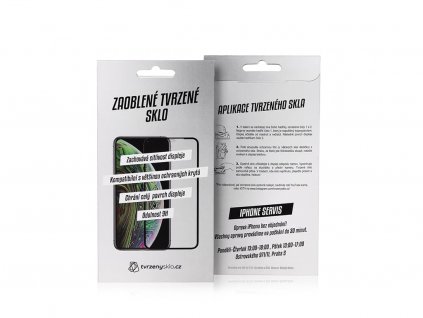 3D Tvrzené sklo pro Samsung Galaxy Note 10+ - PREMIUM - Černé - Celopodlepené!