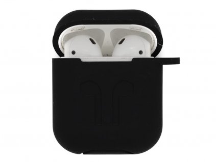 Gumový obal na AirPods 1,2 Černý 2