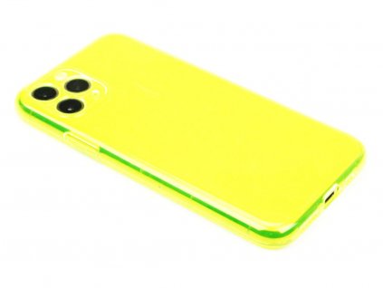 Fluorescentní obal na iPhone 11 Pro Žlutý 1