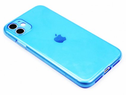 Fluorescentní obal na iPhone 11 Modrý 1