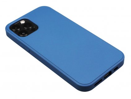 Silikonový obal na iPhone 12, iPhone 12 Pro Modrý 1