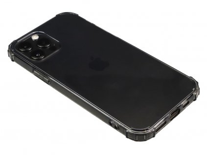 Ochranný kryt s vyztuženými hranami na iPhone 12, iPhone 12 Pro Černý 1