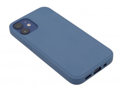 Silikonový kryt na iPhone 12 Mini Modrý 1