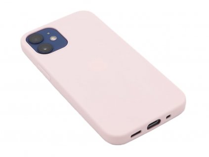 TPU Gumový kryt na iPhone 12 Mini Růžový 1