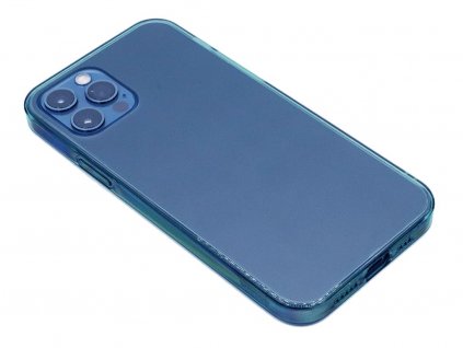 Baseus Frosted Glass ochranný kryt pro iPhone 12 (Pro) Modrý 1