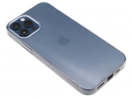 Průhledný gumový obal na iPhone 12 1