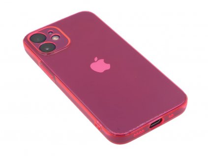Fluorescentní obal na iPhone 12 Mini Růžový 1