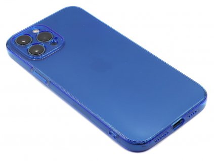 Fluorescentní obal na iPhone 12 Pro Max Modrý