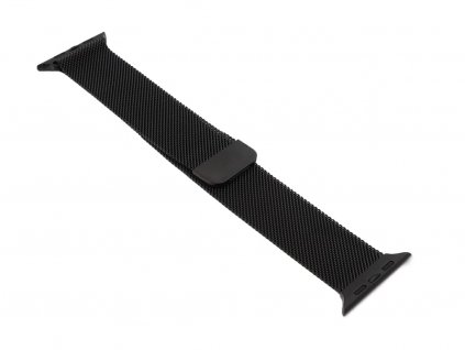 Ocelový řemínek na Apple Watch Černý