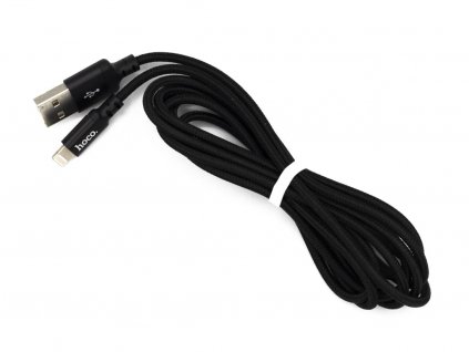 HOCO X14 Time Speed nabíjecí lightning kabel 2M Černý 1