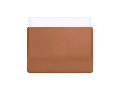 Ultratenký, kožený obal na Macbook 12'' a MacBook Air Pro 13'' Hnědý 1