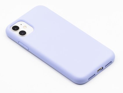 Silikonový kryt na iPhone 11 FIALOVÝ 1