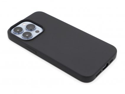 Silikonový kryt na iPhone 13 Pro Černý 1