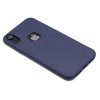HOCO Delicate Shadow s motivem karbonu na iPhone XR Modrý 1