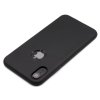 HOCO Fascination gumový obal s výřezem na logo pro iPhone XR Černý 2