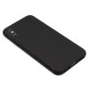 XO gumový obal na iPhone X,XS s vyztužením kolem kamery Černý 1