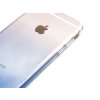 Duhový gumový obal na iPhone 6,6s Modrý 4