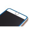 3D Tvrzené sklo s hliníkovým rámečkem iPhone 6,6s,7,8 Modré 4