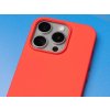 Silikonový kryt na iPhone 15 Pro Červený 3