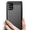 eng pl Carbon Case Flexible Cover TPU Case for Samsung Galaxy A31 black 61927 9