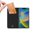 eng pl Dux Ducis Skin Pro Holster Flip Cover for iPhone 14 Plus black 106727 2