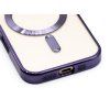 Crystal MagSafe obal pro iPhone 16 Pro Max Fialový 2