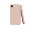 Silikonový kryt na iPhone SE 2025 Růžový
