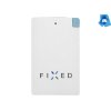 Powerbanka FIXED Powerbank 2500 ve velikosti kreditní karty bílá