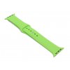 Silikonový řemínek na Apple Watch Zelený