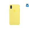 Silikonový kryt na Apple iPhone X Žlutý
