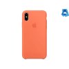 Silikonový kryt na Apple iPhone X Oranžový