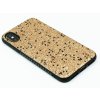 Velice odolný, gumový kryt pro iPhone X, XS se třpytkami Zlatý