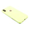 TPU pouzdro CELLY Gelskin pro Apple iPhone XS Max, limetkové 1